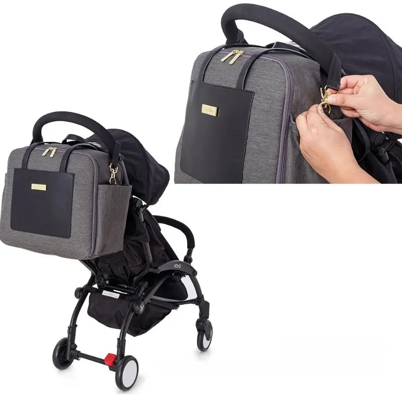 Wickeltasche Kinderwagen Soft – Flexibel & Groß mit Stil | Nuvlee