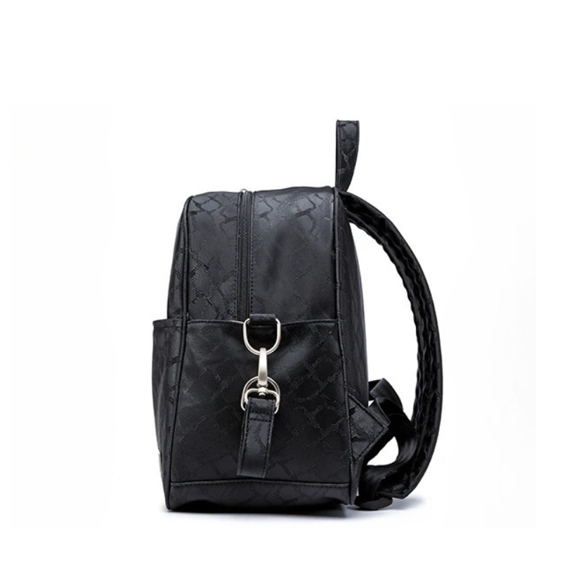 Wickeltasche Schwarz Pure – Stilvoll & Umweltfreundlich | Nuvlee