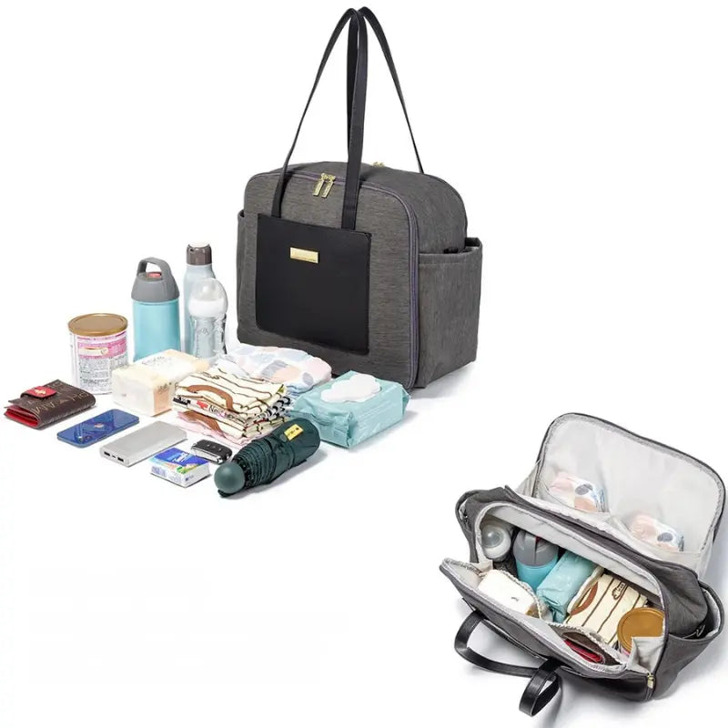 Wickeltasche Kinderwagen Soft – Flexibel & Groß mit Stil | Nuvlee