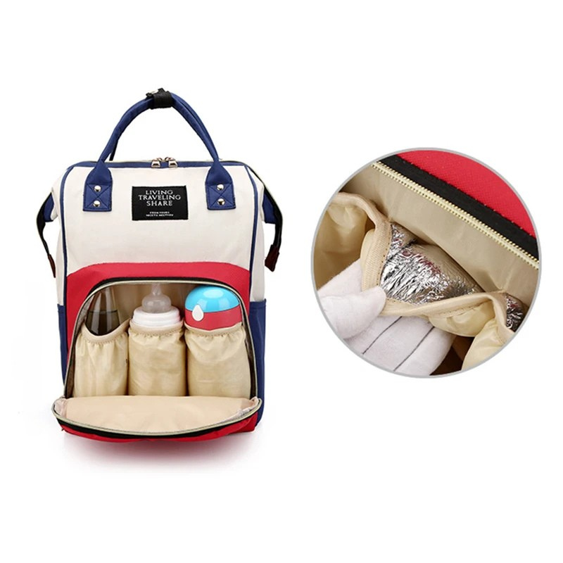 Wickeltasche aus Canvas – stylisch & isoliert | Nuvlee