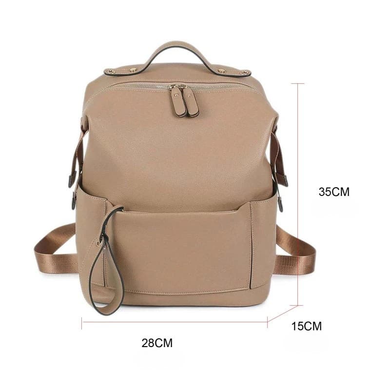 Leder-Wickeltasche | Nuvlee