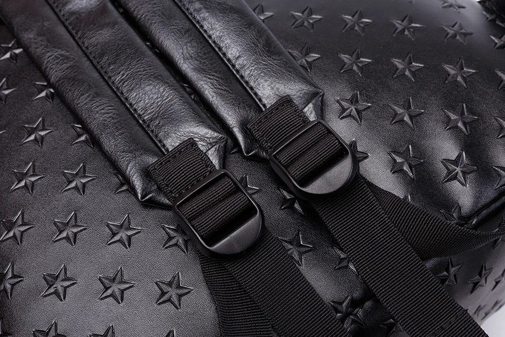 Wickeltasche Schwarz Star – Praktisch & stilvoll für unterwegs | Nuvlee