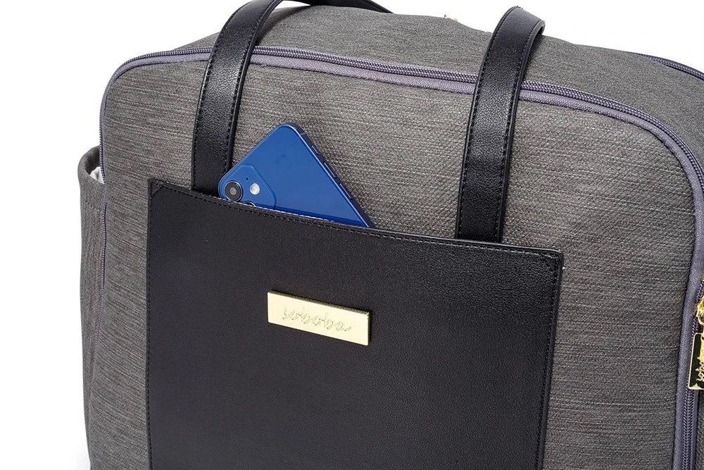 Wickeltasche Kinderwagen Soft – Flexibel & Groß mit Stil | Nuvlee