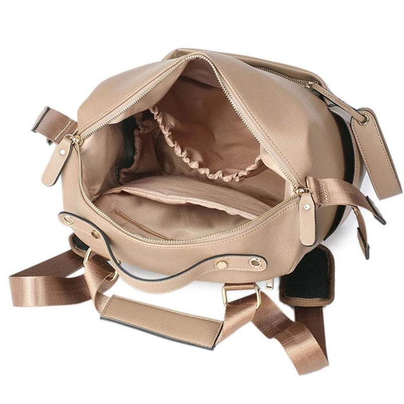 Leder-Wickeltasche | Nuvlee