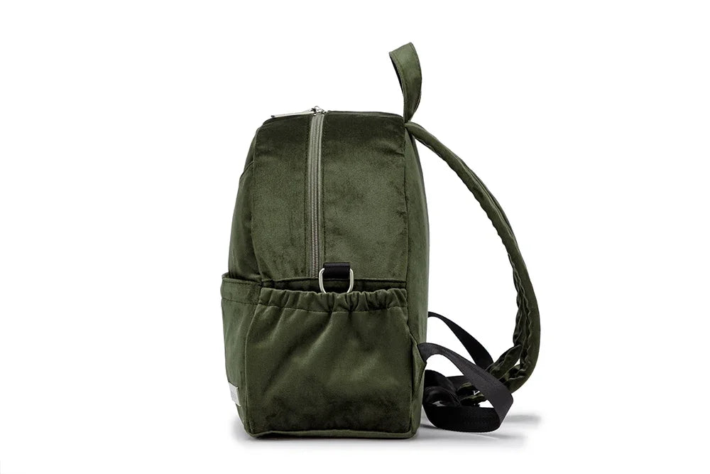 Wickeltasche Kinderwagen Velvet – Weich, Praktisch & Mit Schnullerbox | Nuvlee