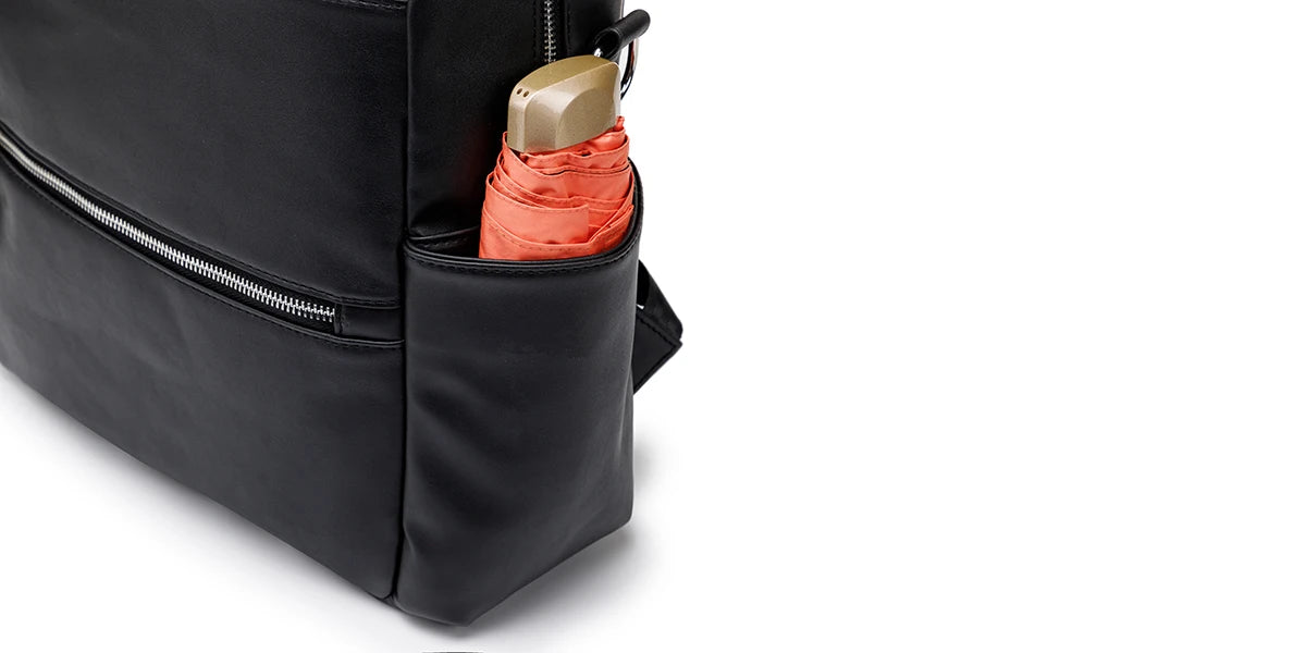 Wickeltasche Schwarz – Wasserdicht & Praktisch | Nuvlee