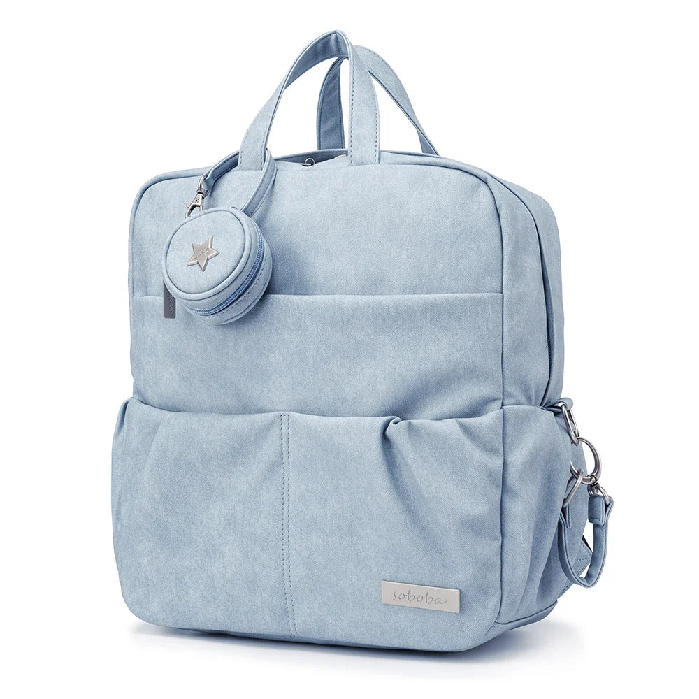 Wickeltasche Blau