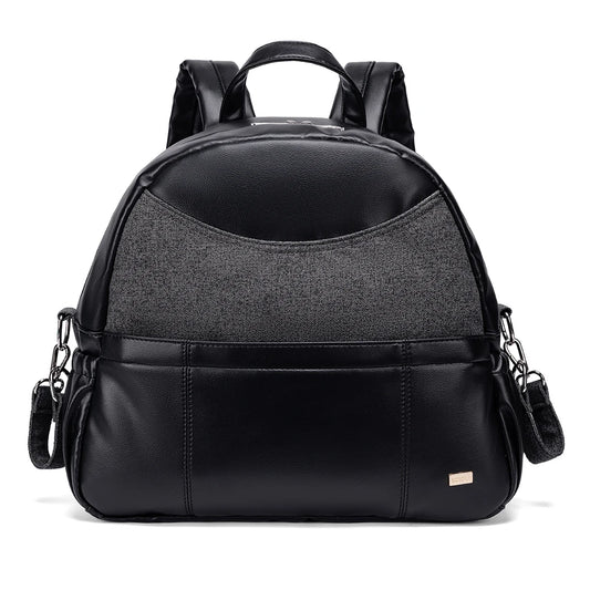 Wickeltasche Schwarz Flex – Vielseitig & Kinderwagenfreundlich | Nuvlee