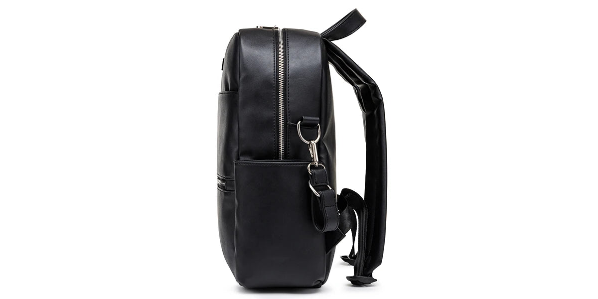 Wickeltasche Schwarz – Wasserdicht & Praktisch | Nuvlee