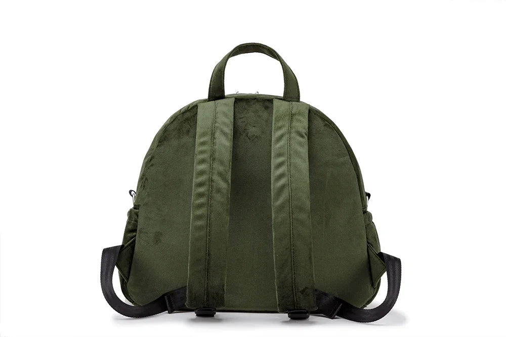 Wickeltasche Kinderwagen Velvet – Weich, Praktisch & Mit Schnullerbox | Nuvlee