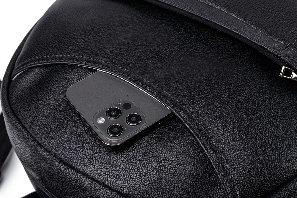 Wickeltasche Schwarz Urban – Stilvoll & Geräumig | Nuvlee