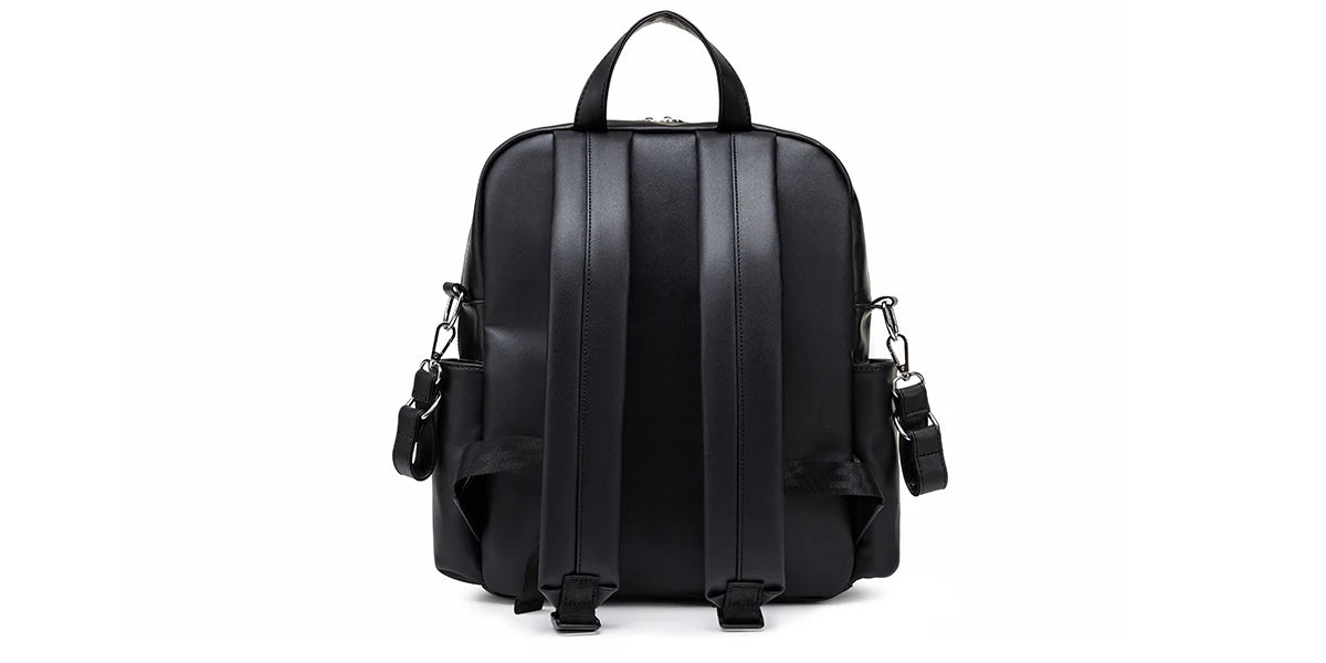 Wickeltasche Schwarz – Wasserdicht & Praktisch | Nuvlee