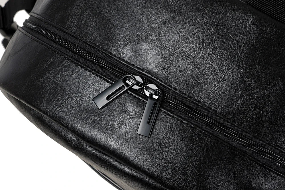 Wickeltasche Schwarz Classy – Elegant & Geräumig | Nuvlee