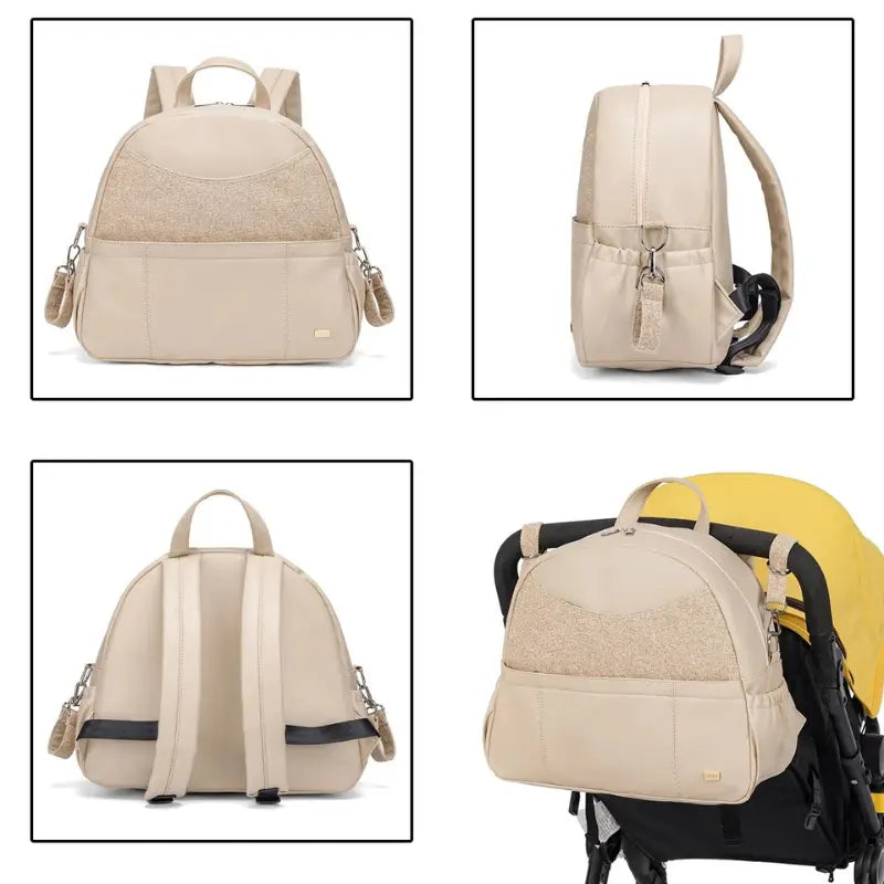 Wickeltasche Kinderwagen Patch – Stylisch & Aufhängbar | Nuvlee