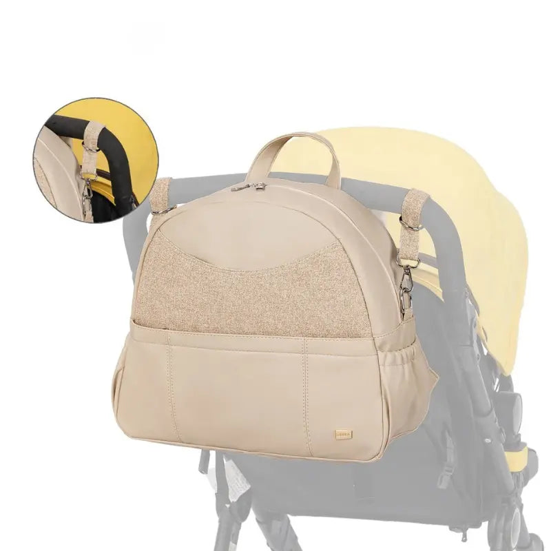 Wickeltasche Kinderwagen Patch – Stylisch & Aufhängbar | Nuvlee