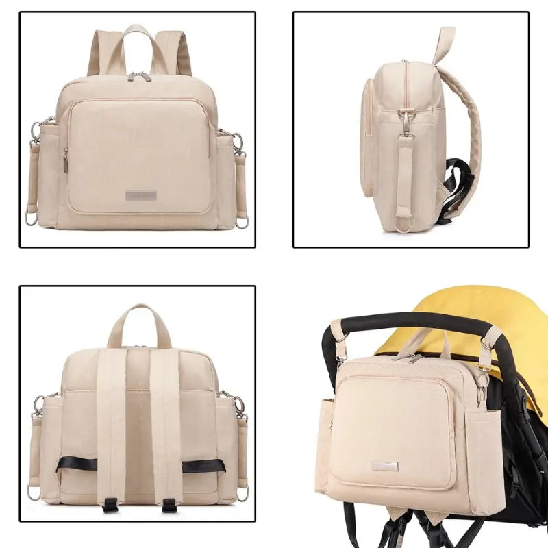 Wickeltasche Kinderwagen Style – Leicht & Schick für den Alltag | Nuvlee