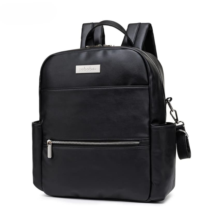 Wickeltasche Schwarz – Wasserdicht & Praktisch | Nuvlee