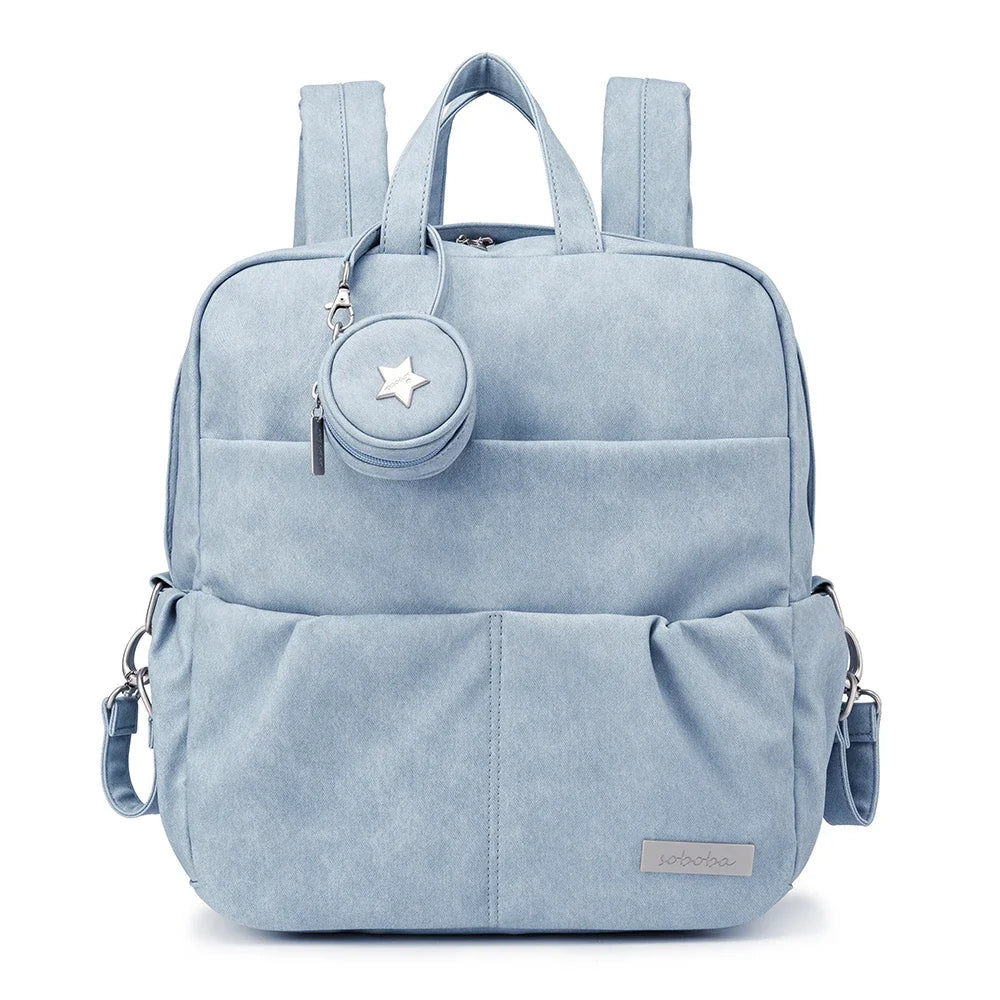 Wickeltasche Blau